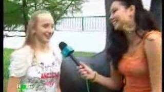 Vera Sesina Olga Kapranova Patras 2007 interview [upl. by Horan]