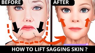 🛑 LIFT SAGGING SKIN EXERCISE JOWLS NASOLABIAL FOLDS  FACELIFT FOREHEAD LINES ANTIAGING MOUTH [upl. by Marta]