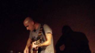 Dan Andriano of Alkaline Trio  Maybe Ill Catch Fire Live Acoustic Saint Augustine FL 41009 [upl. by Eecal]