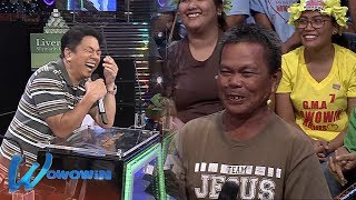 Wowowin Tindero ng isda pinahalakhak si Willie Revillame [upl. by Ynattir]