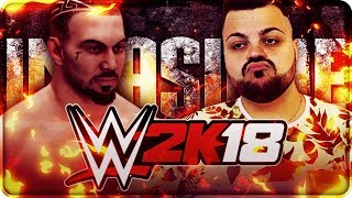 PRIME INVASIONI DI RING  WWE 2K18 [upl. by Gonzalo378]