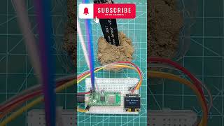 Capacitive Soil Moisture Sensor Setup with Raspberry Pi Pico DIY Smart Garden Project 🌱🔧 [upl. by Hawley]