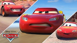 Best of Lightning McQueen in Cars  Compilation  Pixar Cars [upl. by Icram]