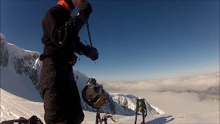 SNOWBOARD MOUNTAINEERING  Lahning Ries Schneeberg [upl. by Nawoj]