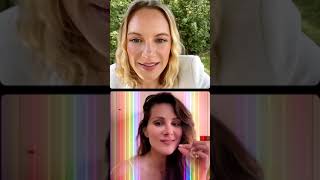 Danielle Savre with Stefania Spampinato Instagram Live  June 04 2021 [upl. by Richella243]