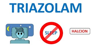 Triazolam  Mechanism precautions side effects amp uses [upl. by Enoitna]