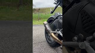 2017 Yamaha r6 with akrapovic header into a sc project muffler👌👌👌viralvideo best beautiful [upl. by Shig276]