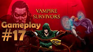 VAMPIRE SURVIVORS  Gameplay 17  Run Perfeita com a CONCETTA [upl. by Oiciruam]