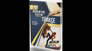 Didaktik Kalem TYT Türkçe 12 x 40 Denemesi [upl. by Eirotal]