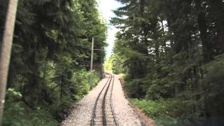 Wendelsteinbahn  Zahnradbahn  Führerstandfahrt 2 [upl. by Ketchan]