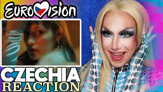 🇨🇿 Aiko  Pedestal REACTION  Czechia  Czech Republic Eurovision 2024 [upl. by Sajovich]