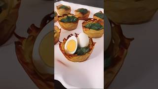 Hash brown nest recipe trending recipe shorts reels eggrecipes [upl. by Pepita]