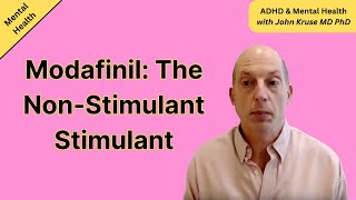 Modafinil The NonStimulant Stimulant  ADHD  Episode 64 [upl. by Lulita]