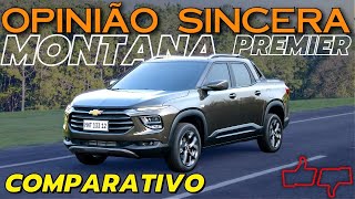 COMPARATIVO Nova Chevrolet MONTANA contra Fiat TORO STRADA e OROCH É a melhor picape Vale a pena [upl. by Ennoirb552]