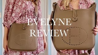 HERMES Evelyne III PM Unboxing amp Review  TryOn amp What Fits Inside [upl. by Steffi519]