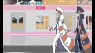 Pokemon BW Parody  Happy Haijin Train Subway Master UTAU w Eng Subs and Romaji Lyrics [upl. by Humble]