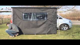 VW T5 California Awning Kit [upl. by Noelopan]