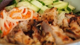 Vietnamese Grilled Pork Recipe Bún thịt nướng [upl. by Silva]