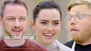 Best of Celeb Bake Off 2021 ft James McAvoy KSI Daisy Ridley amp more [upl. by Orelee465]