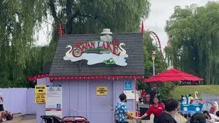 Swimming with the Swan in Canadas Wonderland Swan Lake [upl. by Eromle326]