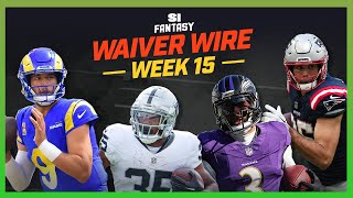 Week 15 Waiver Wire Add These Fantasy Players [upl. by Kentiggerma]