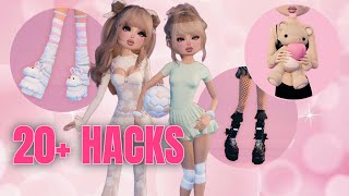 20 OUTFIT HACKS YOU NEED TO KNOW in Dress to impress [upl. by Whale607]