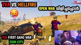 TVA VS HELLFIRE 👀OPEN WAR വിളിച്ചപ്പോൾ 🥵TVA FIRST OPEN WAR ZION CITY 😱  TVA [upl. by Amieva373]