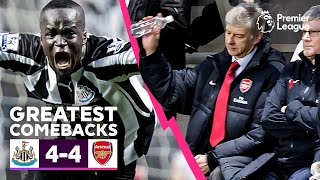 One of the GREATEST comebacks  Newcastle 44 Arsenal  Premier League [upl. by Nealon]