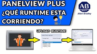 🔵✅PANELVIEW PLUS ¿CUÁL RUNTIME ESTA CORRIENDO [upl. by Utas642]