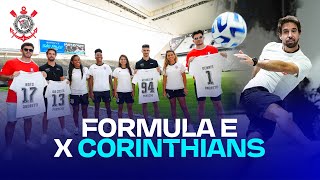 Playing football with the Corinthians  Formula E in São Paulo [upl. by Madian]