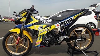 Tampilan KEREN SATRIA Fi Versi ROADRACE SuzukuSatriaFi [upl. by Ace]