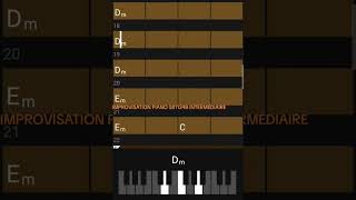 IMPROVISATION PIANO EN DO MAJEUR POUR INTERMÉDIAIRE 081124B [upl. by Justinn580]