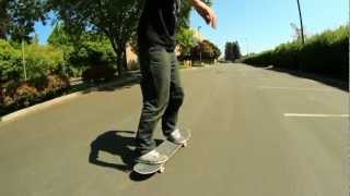 HOW TO BACKSIDE 180 KICKFLIP THE EASIEST WAY TUTORIAL [upl. by Jilleen]