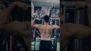 Bulking workout plan day4 youtubeshorts shortsfeed [upl. by Eras]