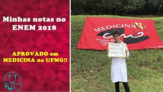 Minhas notas no ENEM para passar em MEDICINA  EVOLUÇÃO [upl. by Laundes]