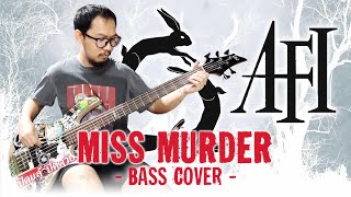 AFI  Miss Murder Bass Cover [upl. by Nymrak]