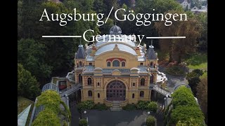 Kurhaus GöggingenAugsburg by drone [upl. by Delanos]