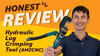 Product Review  Hydraulic Lug Crimping Tool AMZCNC [upl. by Macario709]