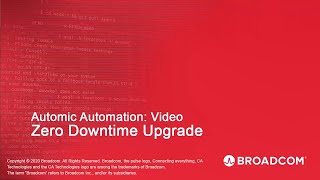 Automic Automation 123 and Higher Zero Downtime Upgrade [upl. by Yeldah]