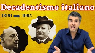 Decadentismo Letteratura Italiana [upl. by Annayrb150]