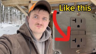 How to wire electrical to an outbuilding [upl. by Notgnimer]