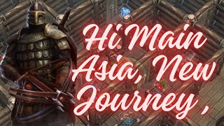 Frostborn  Hi Main Asia  NEW JOURNEY 🪓  Account showcase  Making a friend 😲 [upl. by Aneleiram249]