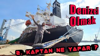 Vlog  Denizci Olmak  2 Kaptan Ne İş Yapar  gemi korsan kaptan liman [upl. by Colt]