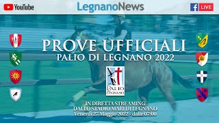 Palio di Legnano 2022  Le prove ufficiali [upl. by Otrebron962]