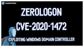 Zerologon  CVE20201472 [upl. by Nylhtiak]