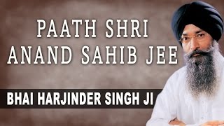 Paath Shri Anand Sahib Jee  Bhai Harjinder Singh Ji  Daras Tere Ki Pyaas [upl. by Riggins]