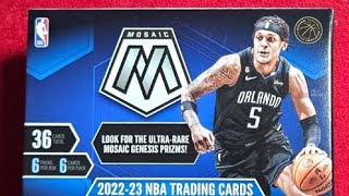 202223 Panini Mosaic Basketball 36Card Blaster Box Rip [upl. by Sofer252]