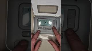 How to use Honeywell T3 thermostat [upl. by Derman862]