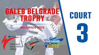 Galeb Belgrade Trophy Serbia Open 2023  Court 3 [upl. by Aniez]