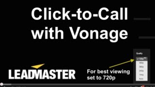 Click to Call with Vonage [upl. by Atiner237]